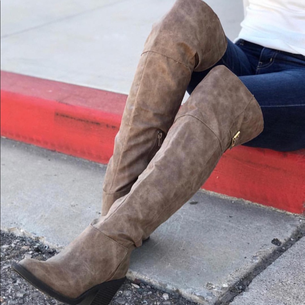 San Antonio Over The Knee Boots